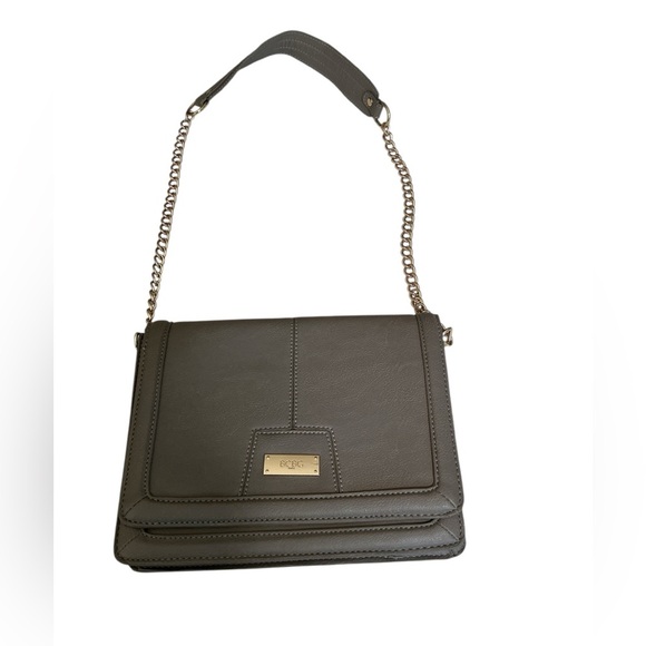 BCBG Chained Crossbody Bag in Taupe - Picture 1 of 13